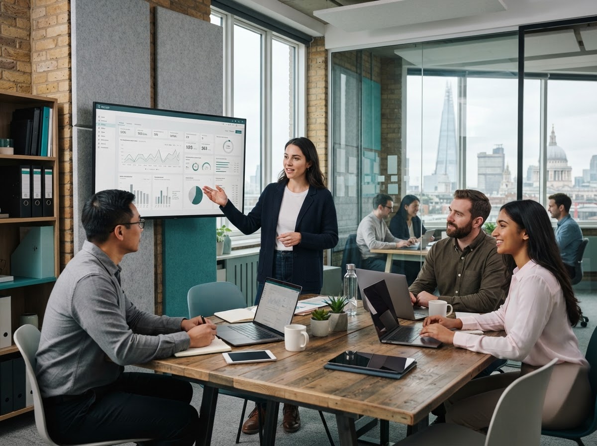 Remedy analyst reviewing automated portfolio allocation data